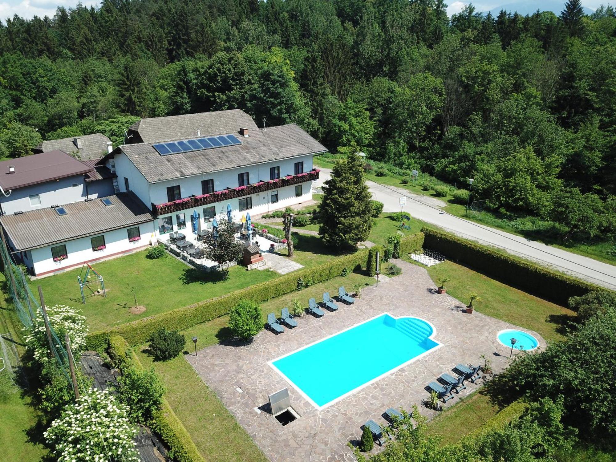 Gasthof Waldwirt Sankt Kanzian am Klopeiner See Exterior foto